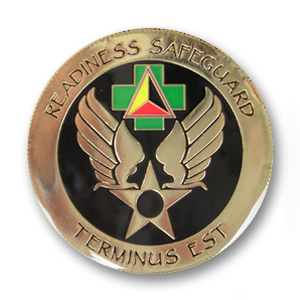 READINESS SAFEGUARD TERMINUS EST - Custom Army Challenge Coin
